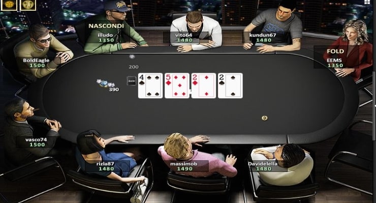 play poker online for free